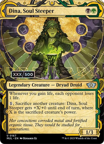 Dina, Soul Steeper (Serial Numbered), March of the Machine: Multiverse Legends 167