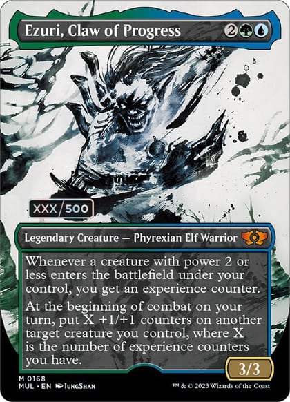 Ezuri, Claw of Progress (Serial Numbered), March of the Machine: Multiverse Legends 168