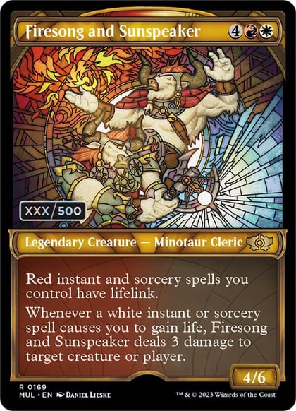 Firesong and Sunspeaker (Serial Numbered), March of the Machine: Multiverse Legends 169