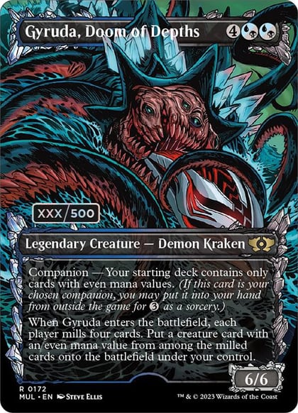 Gyruda, Doom of Depths (Serial Numbered), March of the Machine: Multiverse Legends 172