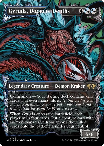 Gyruda, Doom of Depths (Halo Foil), March of the Machine: Multiverse Legends 172