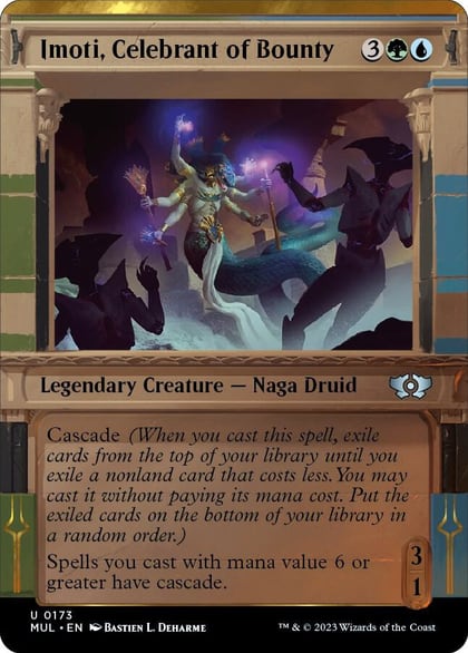 Imoti, Celebrant of Bounty (Halo Foil), March of the Machine: Multiverse Legends 173