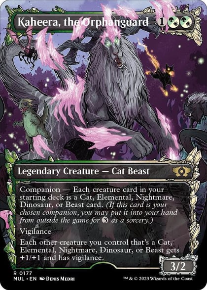 Kaheera, the Orphanguard (Halo Foil), March of the Machine: Multiverse Legends 177
