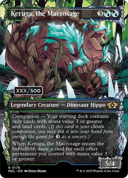 Keruga, the Macrosage (Serial Numbered), March of the Machine: Multiverse Legends 178