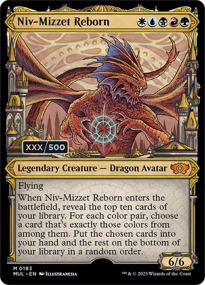 Niv-Mizzet Reborn (Serial Numbered), March of the Machine: Multiverse Legends 183
