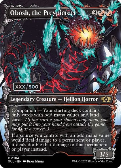 Obosh, the Preypiercer (Serial Numbered), March of the Machine: Multiverse Legends 184