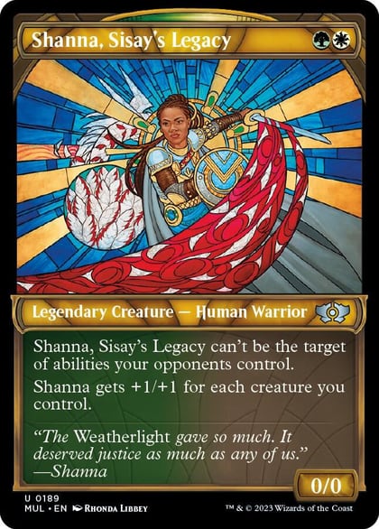 Shanna, Sisay's Legacy (Halo Foil), March of the Machine: Multiverse Legends 189