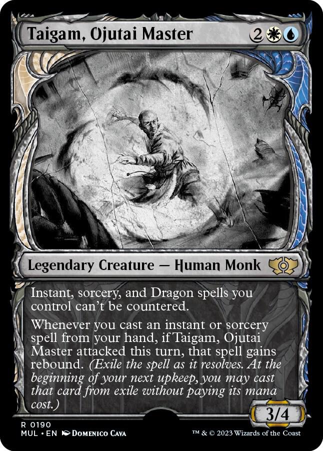 Taigam, Ojutai Master (Halo Foil), March of the Machine: Multiverse Legends 190