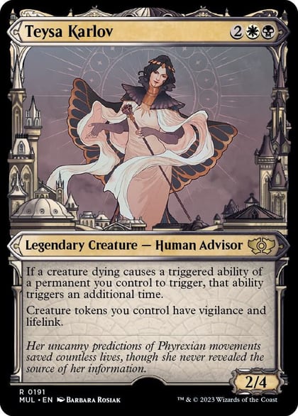 Teysa Karlov (Halo Foil), March of the Machine: Multiverse Legends 191