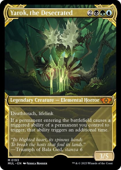 Yarok, the Desecrated (Halo Foil), March of the Machine: Multiverse Legends 193