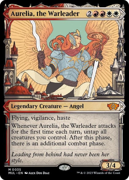 Aurelia, the Warleader, March of the Machine: Multiverse Legends 35