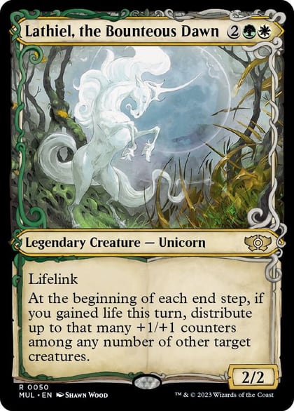 Lathiel, the Bounteous Dawn, March of the Machine: Multiverse Legends 50