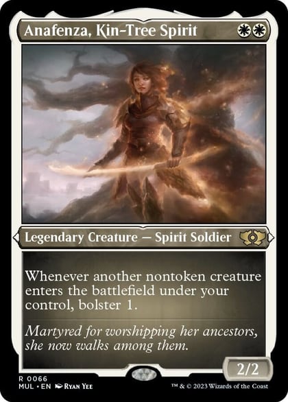 Anafenza, Kin-Tree Spirit (Foil Etched), March of the Machine: Multiverse Legends 66