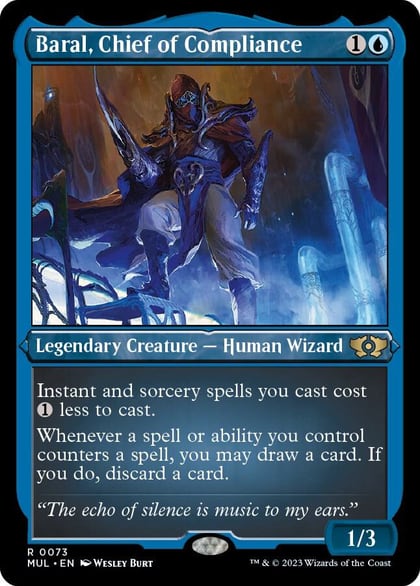 Baral, Chief of Compliance (Foil Etched), March of the Machine: Multiverse Legends 73