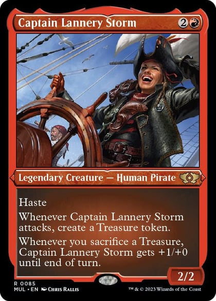 Captain Lannery Storm (Foil Etched), March of the Machine: Multiverse Legends 85