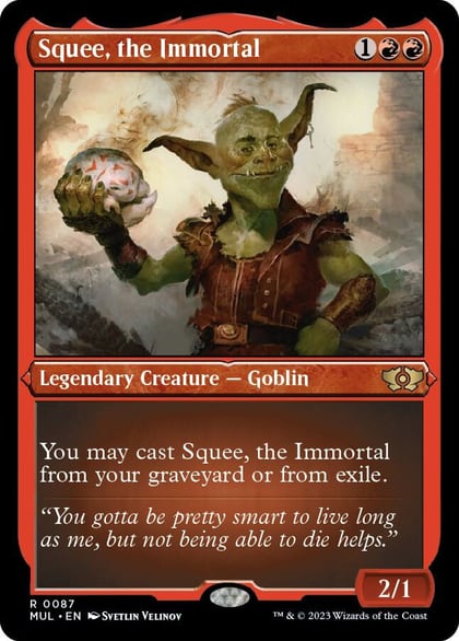 Squee, the Immortal (Foil Etched), March of the Machine: Multiverse Legends 87