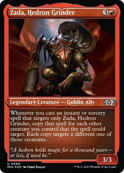 Zada, Hedron Grinder (Foil Etched), March of the Machine: Multiverse Legends 90