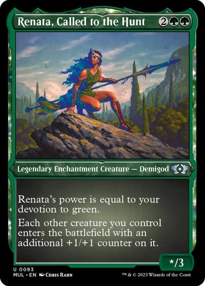 Renata, Called to the Hunt (Foil Etched), March of the Machine: Multiverse Legends 93