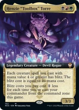 Henzie "Toolbox" Torre (Extended Art), Commander: Streets of New Capenna 102