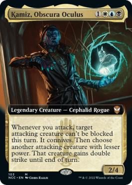 Kamiz, Obscura Oculus (Extended Art), Commander: Streets of New Capenna 103
