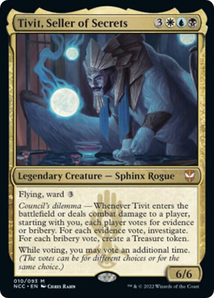 Tivit, Seller of Secrets, Commander: Streets of New Capenna 10
