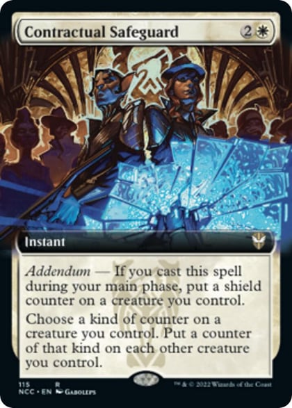 Contractual Safeguard (Extended Art), Commander: Streets of New Capenna 115