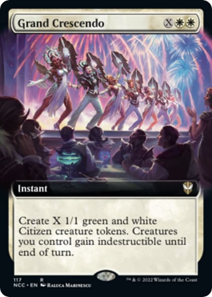 Grand Crescendo (Extended Art), Commander: Streets of New Capenna 117