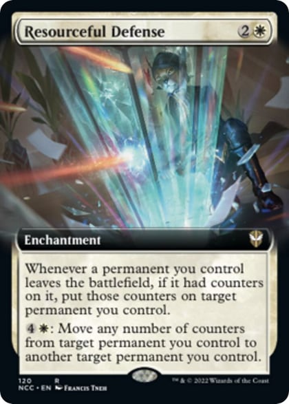 Resourceful Defense (Extended Art), Commander: Streets of New Capenna 120