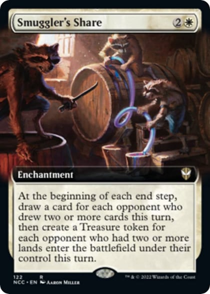 Smuggler's Share (Extended Art), Commander: Streets of New Capenna 122