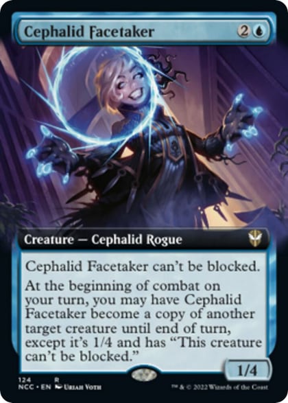 Cephalid Facetaker (Extended Art), Commander: Streets of New Capenna 124