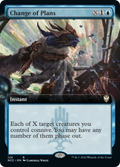 Change of Plans (Extended Art), Commander: Streets of New Capenna 125