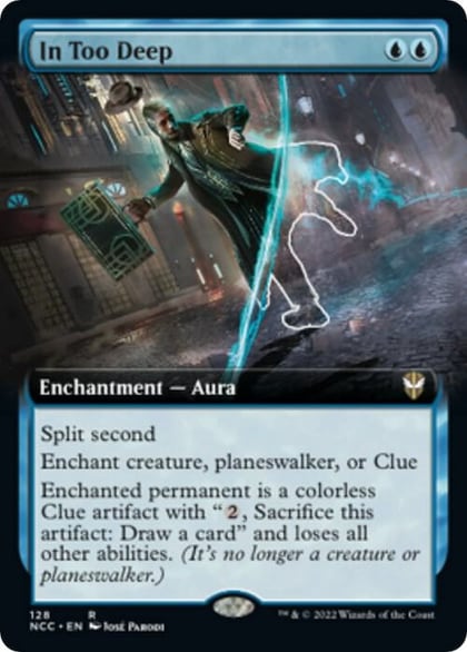 In Too Deep (Extended Art), Commander: Streets of New Capenna 128