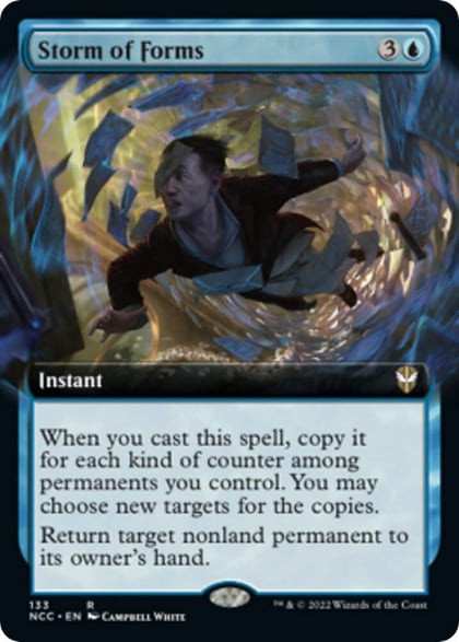 Storm of Forms (Extended Art), Commander: Streets of New Capenna 133