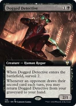 Dogged Detective (Extended Art), Commander: Streets of New Capenna 136