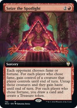 Seize the Spotlight (Extended Art), Commander: Streets of New Capenna 152
