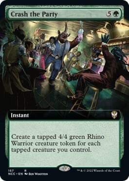 Crash the Party (Extended Art), Commander: Streets of New Capenna 157