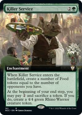 Killer Service (Extended Art), Commander: Streets of New Capenna 161