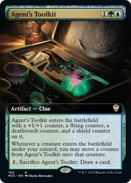 Agent's Toolkit (Extended Art), Commander: Streets of New Capenna 166