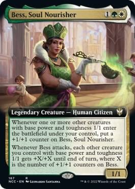 Bess, Soul Nourisher (Extended Art), Commander: Streets of New Capenna 167