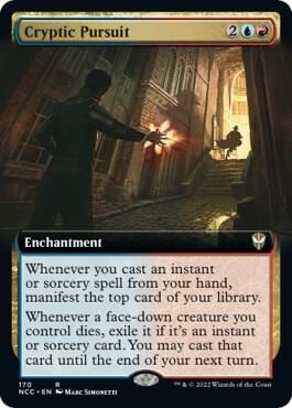Cryptic Pursuit (Extended Art), Commander: Streets of New Capenna 170