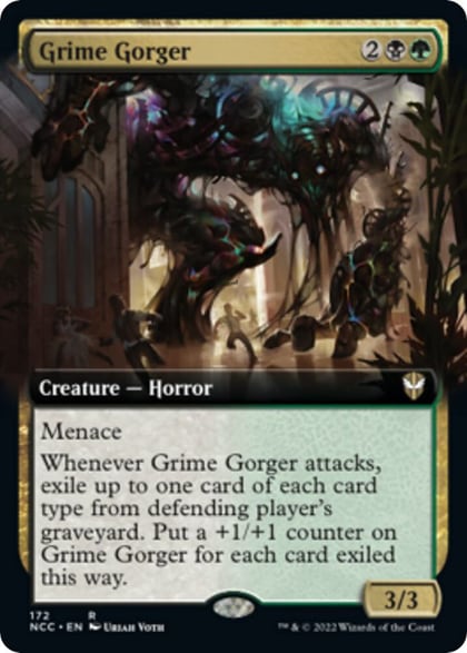 Grime Gorger (Extended Art), Commander: Streets of New Capenna 172