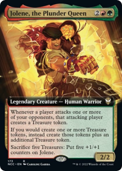 Jolene, the Plunder Queen (Extended Art), Commander: Streets of New Capenna 173
