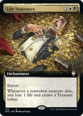 Life Insurance (Extended Art), Commander: Streets of New Capenna 174