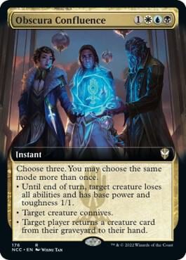 Obscura Confluence (Extended Art), Commander: Streets of New Capenna 176