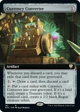 Currency Converter (Extended Art), Commander: Streets of New Capenna 181