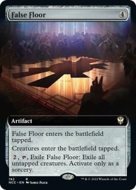 False Floor (Extended Art), Commander: Streets of New Capenna 182