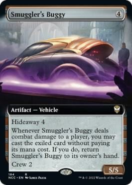 Smuggler's Buggy (Extended Art), Commander: Streets of New Capenna 184