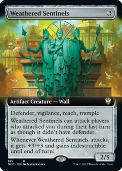 Weathered Sentinels (Extended Art), Commander: Streets of New Capenna 185