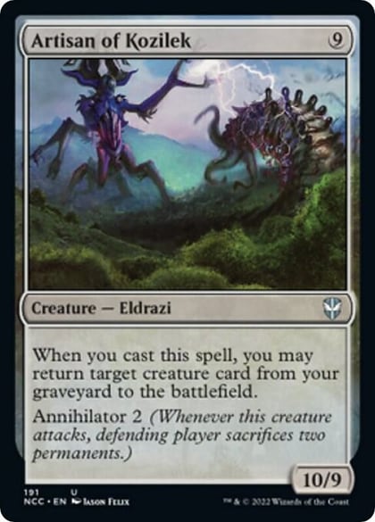 Artisan of Kozilek, Commander: Streets of New Capenna 191