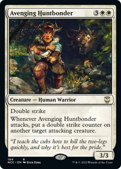Avenging Huntbonder, Commander: Streets of New Capenna 194